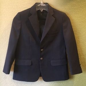 Boys Navy Blue Sport Coat